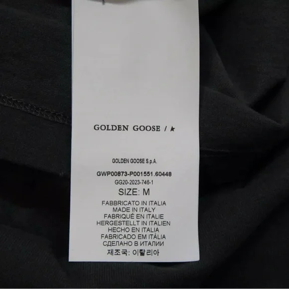 Golden Goose x Haus Women's
US M Dreamers T-Shirt Dress
Anthracite Grey - Picture 8 of 12